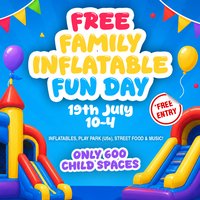 Free Inflatable Family Funday! at Park House Withybush Showground