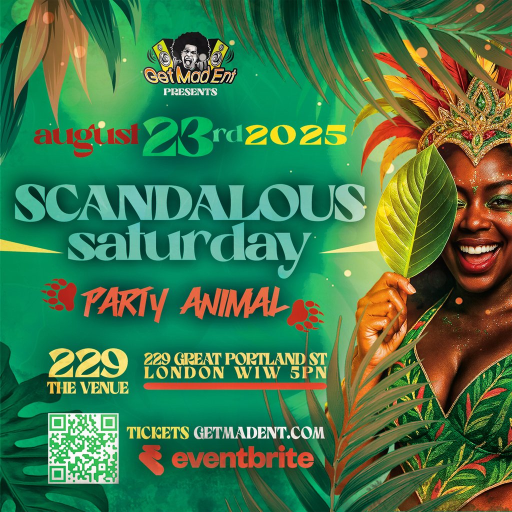 Notting Hill Carnival 2025 - Scandalous Saturday