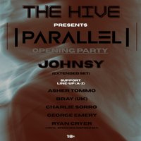 The Hive Presents : PARALLEL's Opening Party at The Hive Cleethorpes