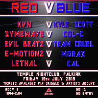 Hardstyle Fridays Presents Red v Blue