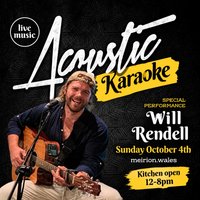 Y Meirion Live Lounge - Acoustic karaoke with Will Rendell at Y Meirion