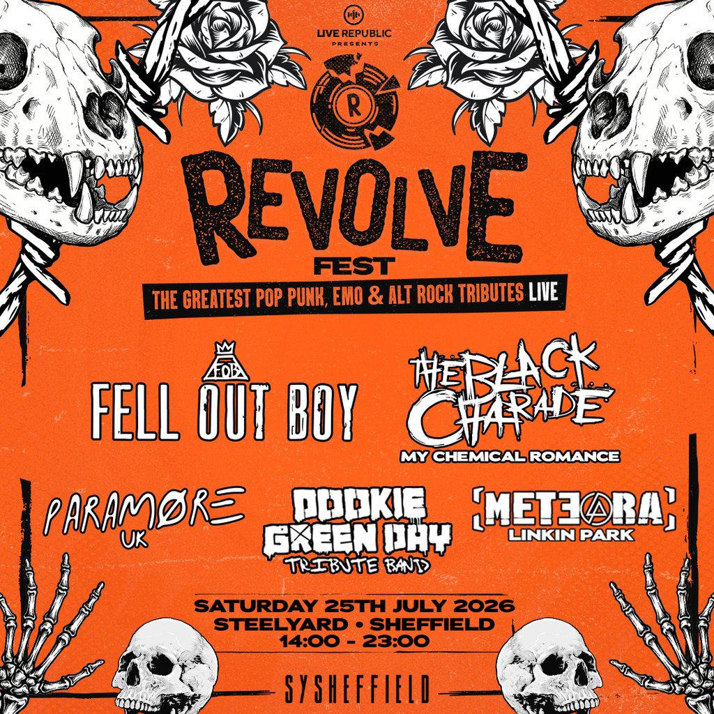 Fell Out Boy & Black Charade | Revolve Festival | SY Sheff