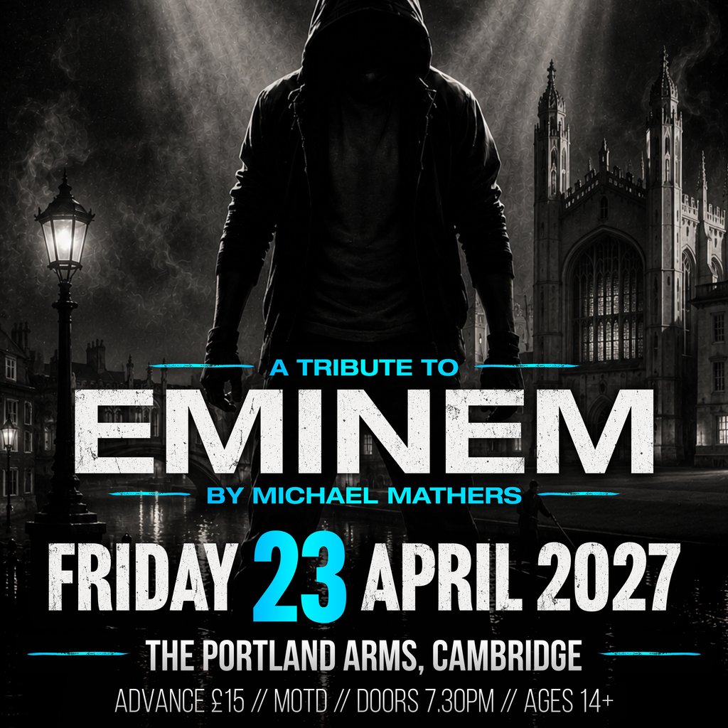 Eminem by Michael Mathers in Cambridge