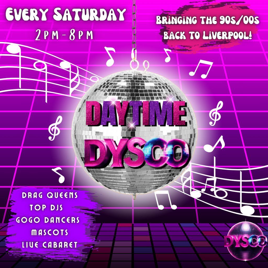 FunnyBoyz hosts... DAYTIME DYSCO at DYSCO Liverpool, Liverpool