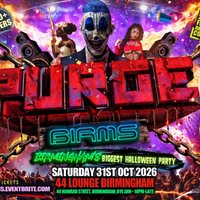 Purge Birms - Birmingham's Biggest Halloween Party