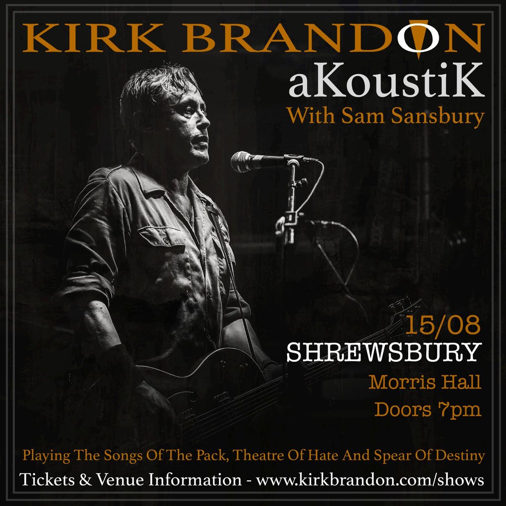 Kirk Brandon Akoustik with Sam Sansbury