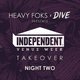 Heavy Foks x Dive presents: IVW Takeover - Night Two Event Title Pic