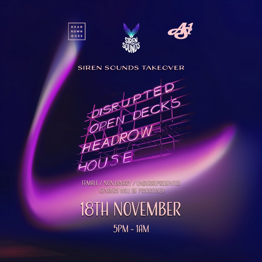 Disrupted - Open Decks w/ Siren Sounds