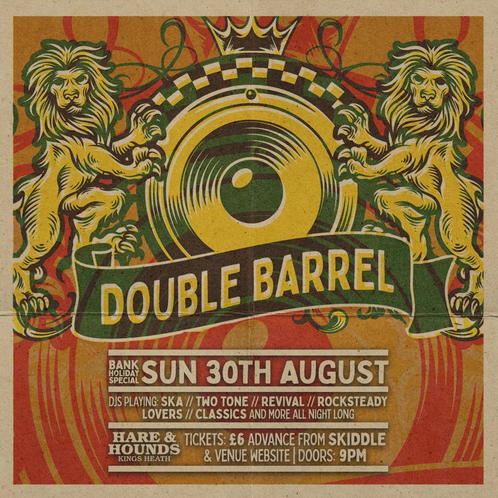 Double Barrel - Reggae/Ska Night! Image