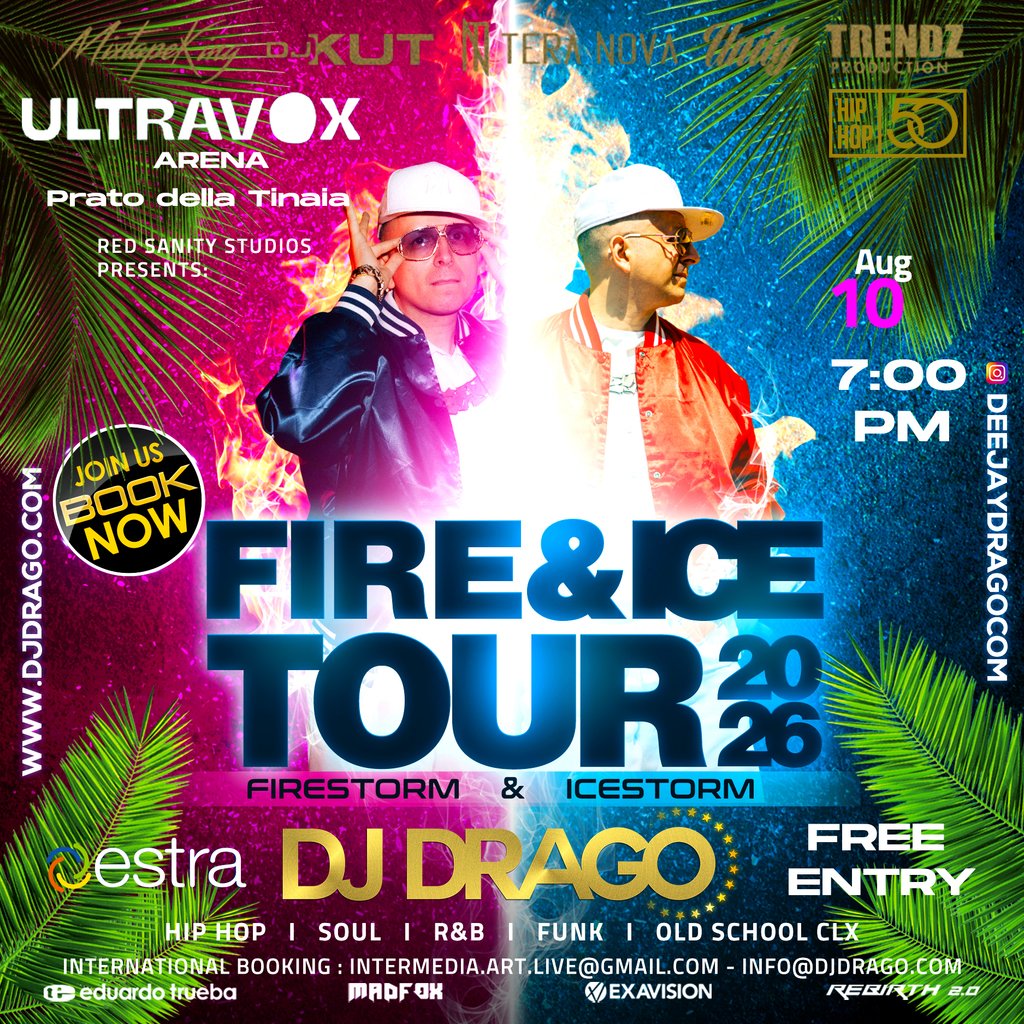 DJ DRAGO - FIRE&ICE TOUR LIVE AT Ultravox 10