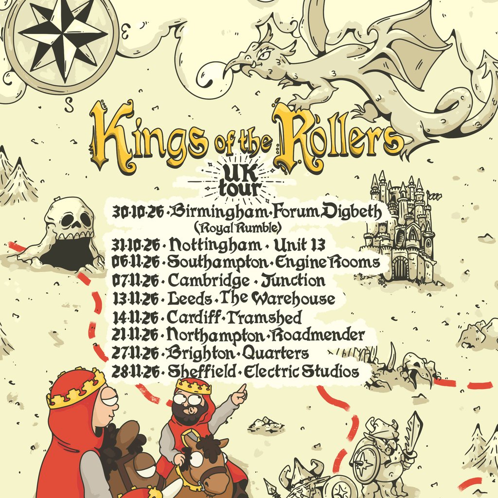 Kings Of The Rollers Holy Grail Tour at Electric Studios, Sheffield