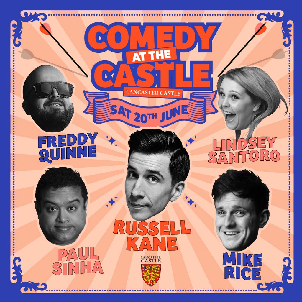 Comedy at the Castle: Saturday Night with Russell Kane and more