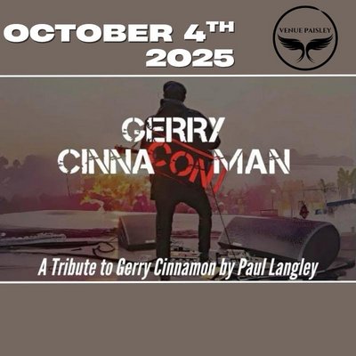 Gerry cinnaconman plus cortinas