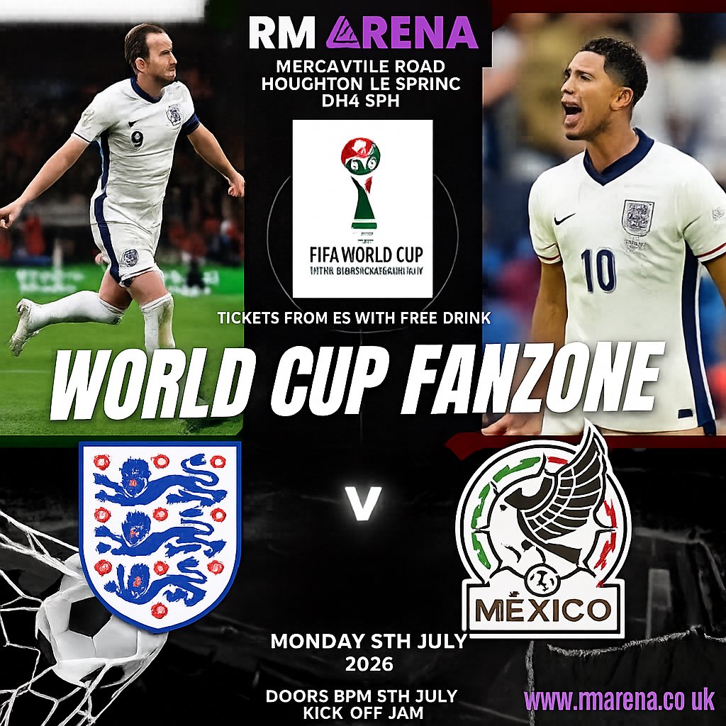 World Cup fanzone: England V Mexico