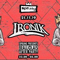 Sprung Launch with Dj Ironik DJ se and Live PA at Tiger Tiger Cardiff