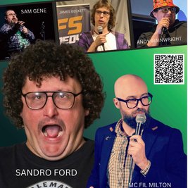A night of comedy at The Book keepers secret