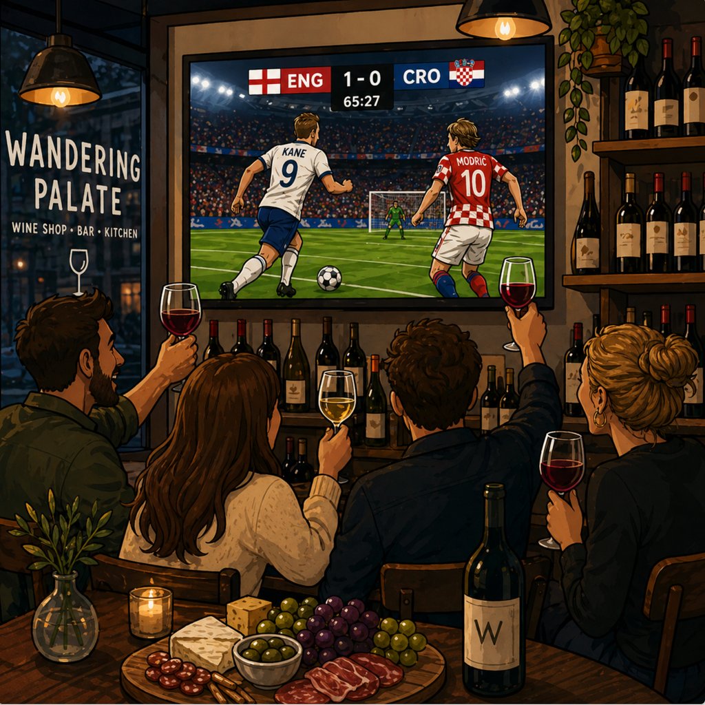 Goals 'n grapes - Fifa world cup - England V Croatia