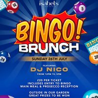 Isabel's Bingo Brunch at Isabel's Restaurant, Bar And Garden