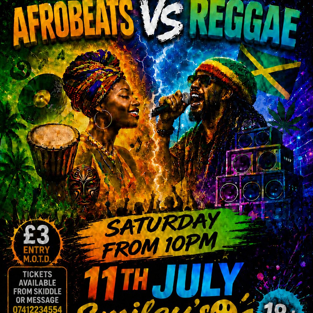 Afrobeats VS Reggae