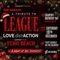 Love Distraction - Tribute to Human League at The Chantry Brewery Bar