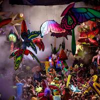 elrow Newcastle - El Bowsque Encantado - Outdoors at Times Square