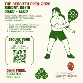 The Redditch Open: Charity padel 2026