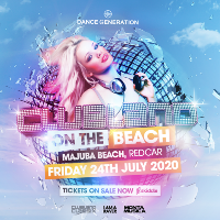 Clubland On The Beach 2020 at Majuba Beach