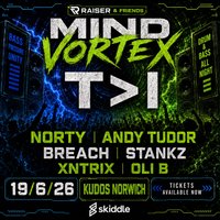 Raiser & Friends presents: MIND VORTEX at Kudos Bar And Nightclub