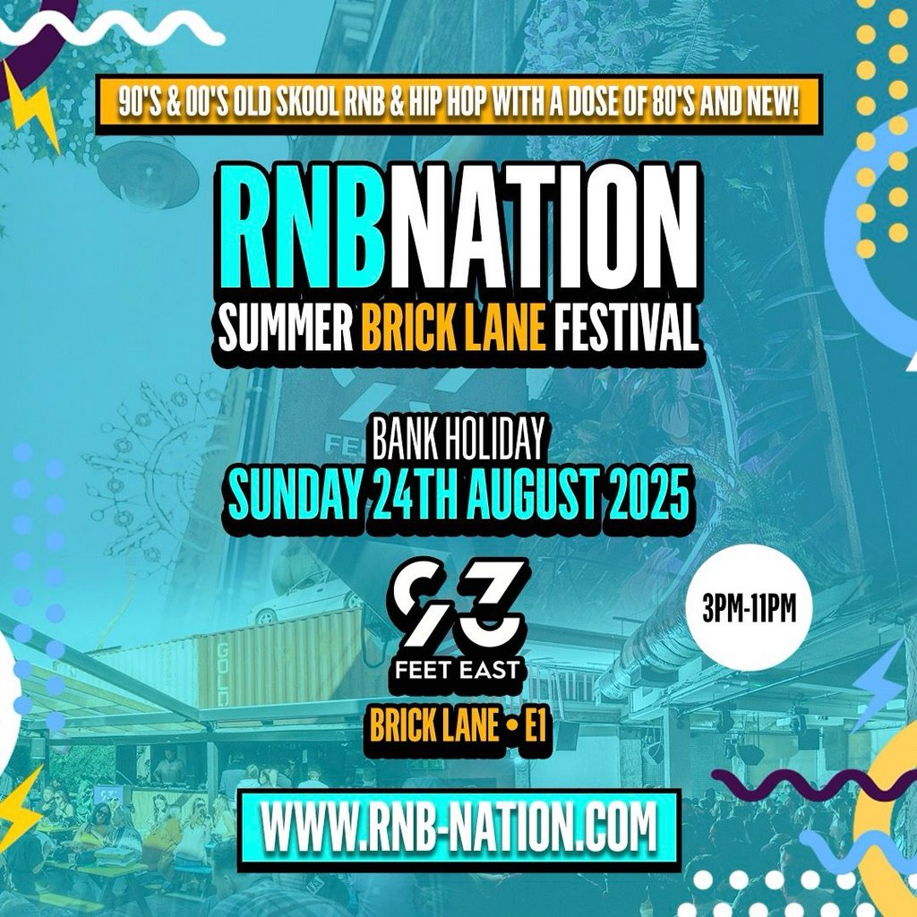 RnB Nation Brick Lane Festival