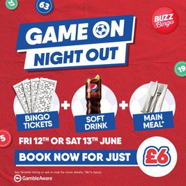 Bingo Balls: Eat, Drink & Play for £6 - Buzz Bingo Colchester