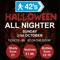 Halloween All Nighter at 42nd Street Nightclub