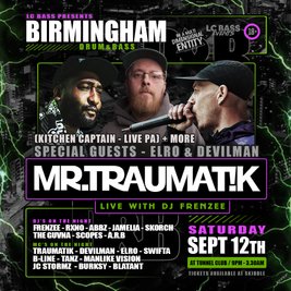 Mr Traumatik tour 2026 ft DEVILMAN & ELRO
