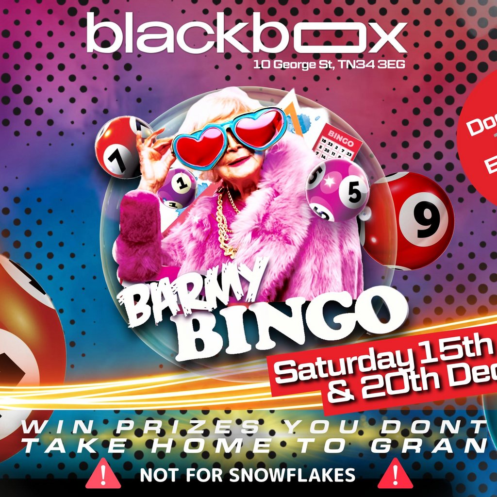 Barmy Bingo UK, 20 December | Event in Hastings | AllEvents