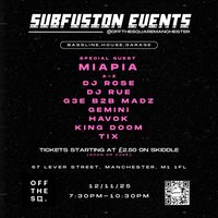 Subfusion Events: Off the Square