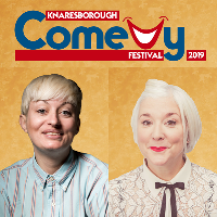 Harriet Dyer and Lou Conran .. Knaresborough Comedy Festival