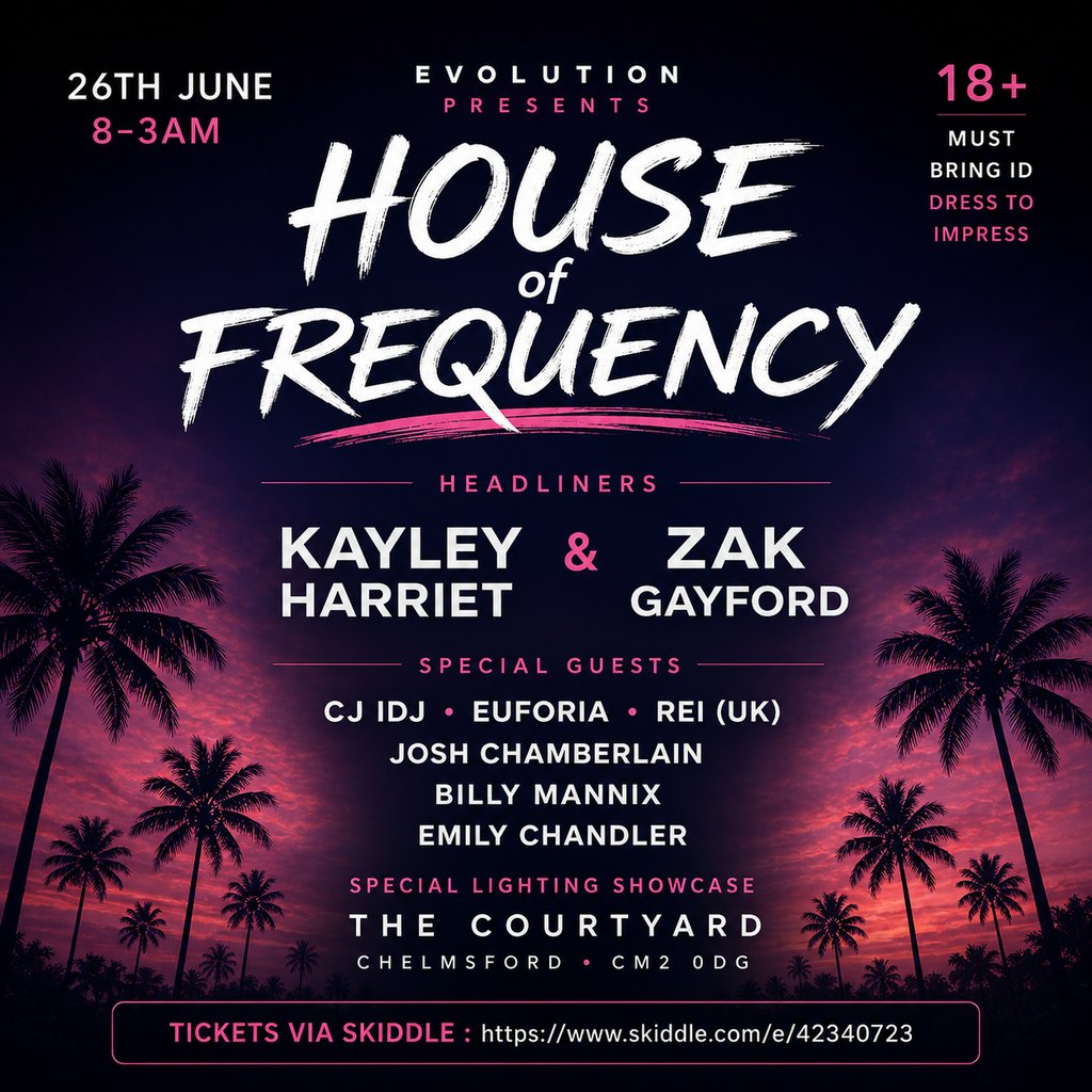 Evolution’s HOUSE OF FREQUENCY