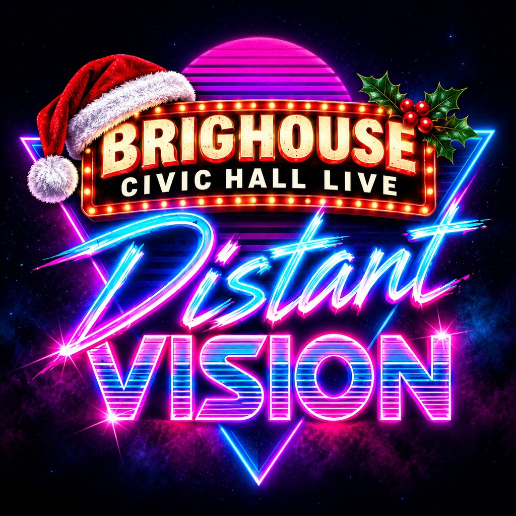 Distant Vision Electro 80s Christmas Party
