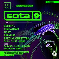 SOTA, CIRCADIAN & MORE | Groovebox X Submerged at The Nest at Nottingham's The Nest (Notts County FC)