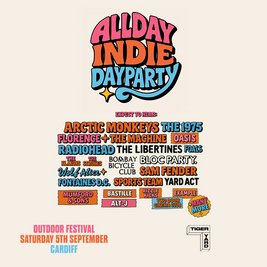 Allday Indie - Open Air Outdoor Indie Festival - Cardiff