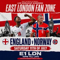 ENGLAND vs NORWAY: LIVE WORLD CUP SCREENING