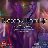 tuesday warm up sesh