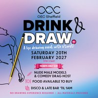 Drink & Draw at the oec