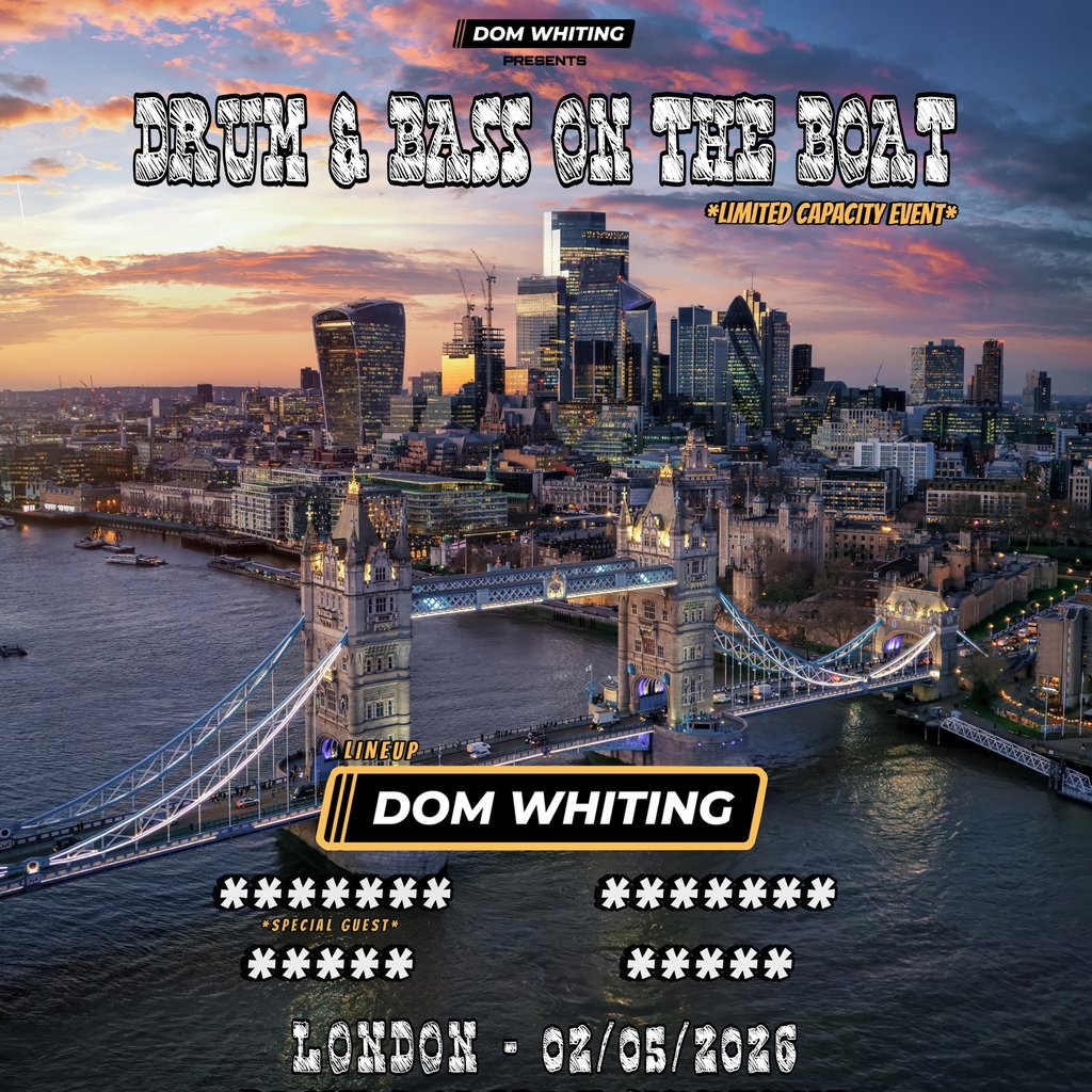 Dom Whiting Presents Drum & Bass On The Boat