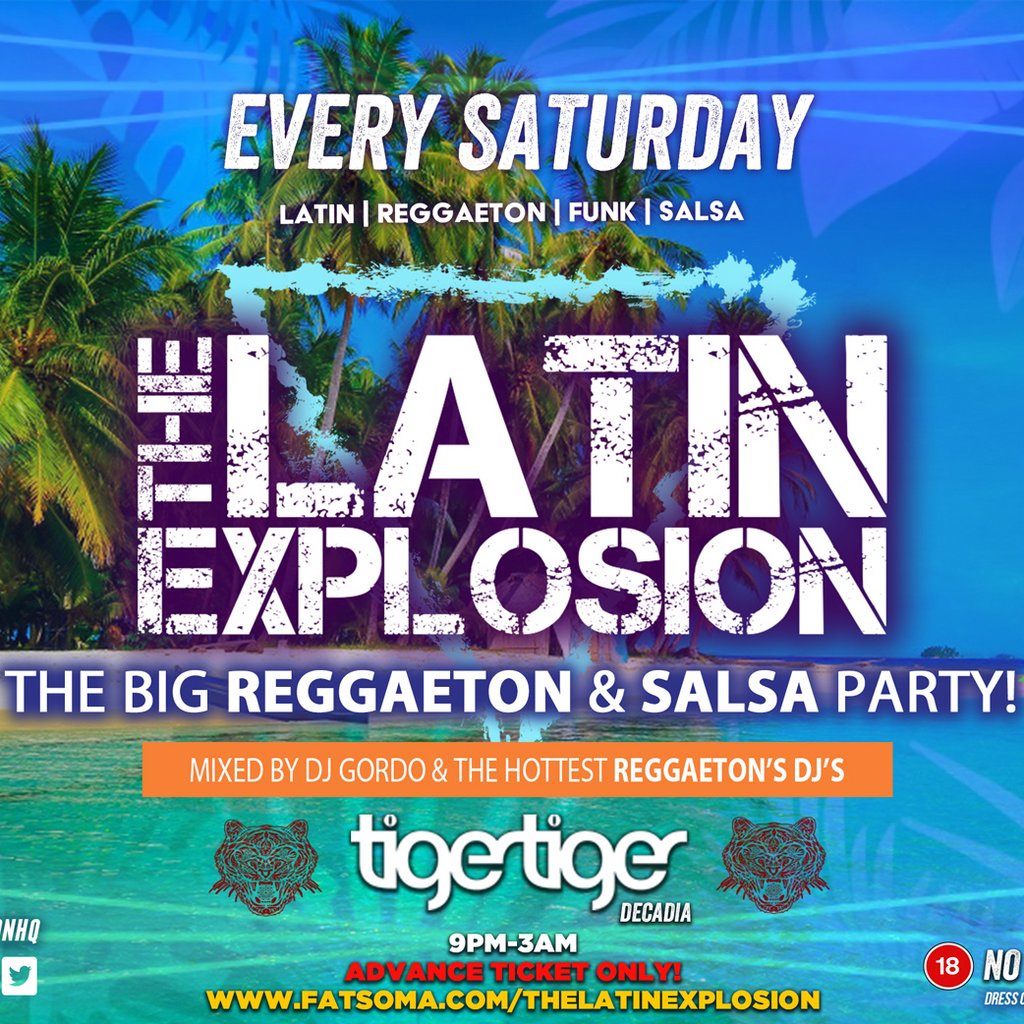 Reviews: Tiger Tiger London // The Latin Explosion (Reggaeton Party