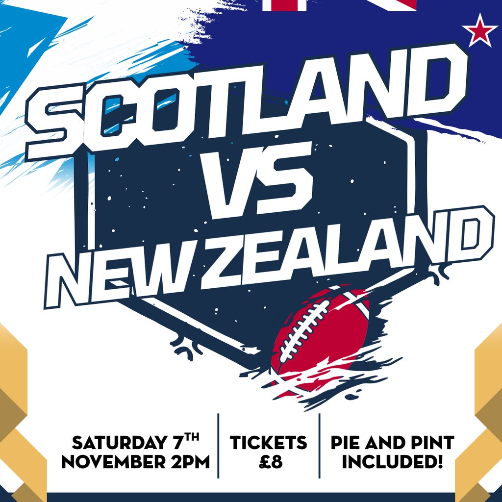 Scotland VS New Zealand at Drygate at Drygate, Glasgow