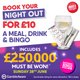 £10 Bingo Night Out 28/06 - Buzz Bingo Leeds Event Title Pic