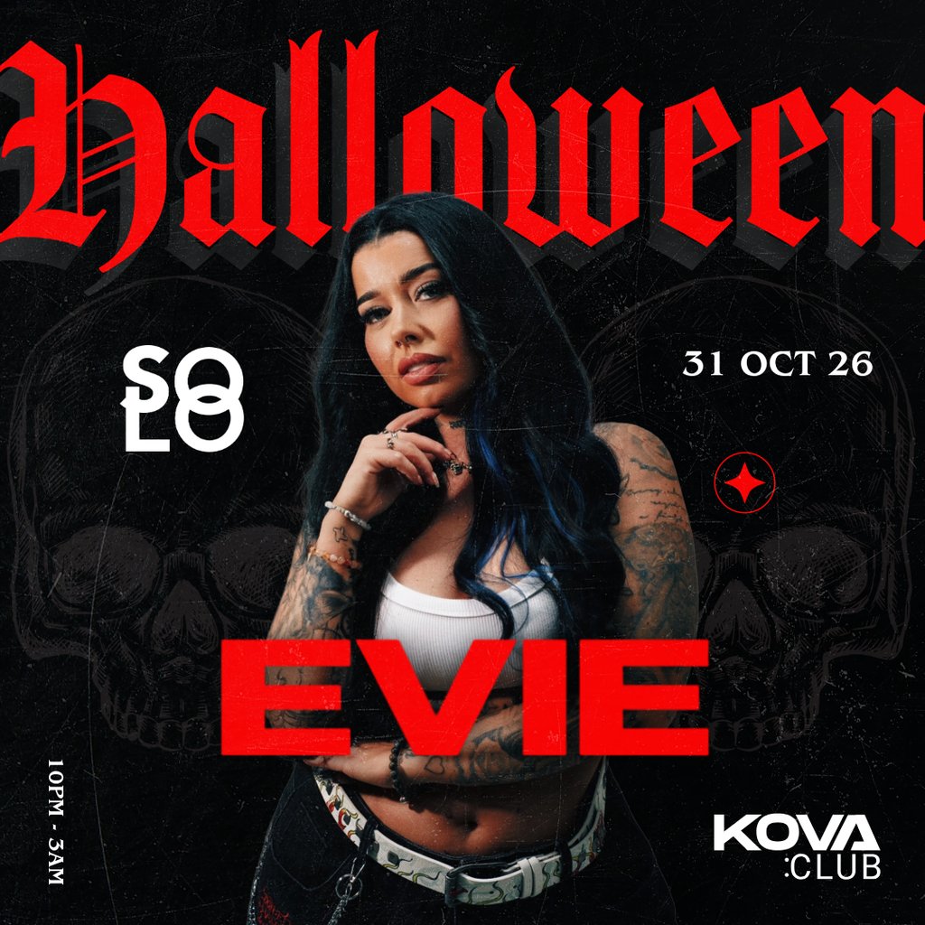 Solo presents EVIE - Halloween - Kova Swansea