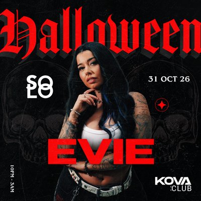 Solo presents EVIE - Halloween - Kova Swansea