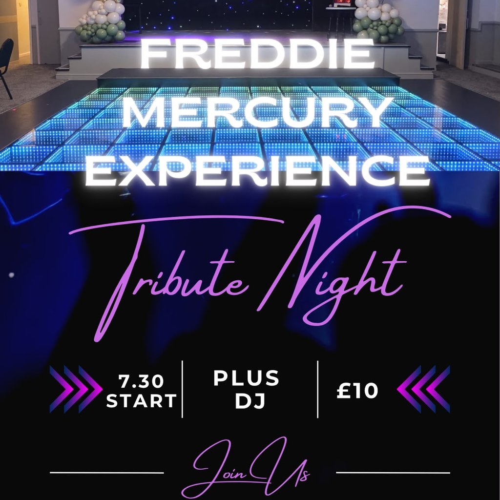 Freddie Mercury Tribute experience