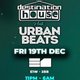Destination House Meets Urban Beats - Christmas Party Event Title Pic